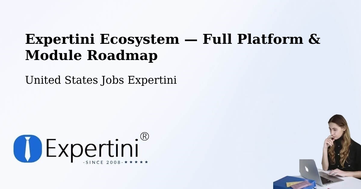 Expertini Ecosystem — Full Platform & Module Roadmap – Brookings