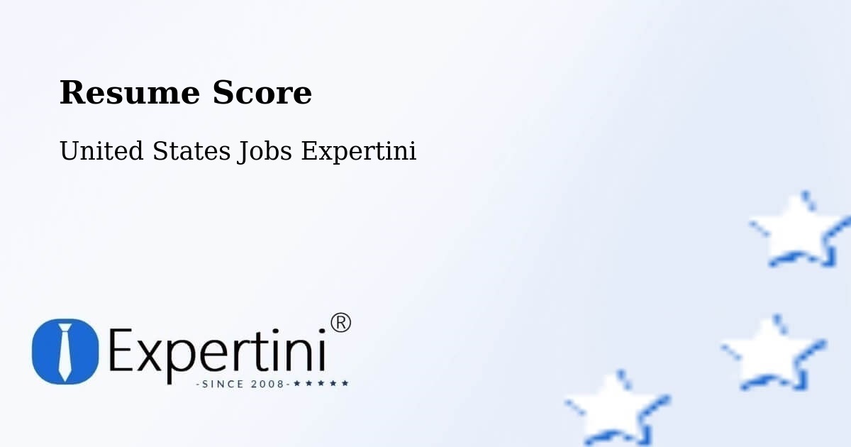 Resume Score & Job Description Match Tool – Brookings - United States Jobs Expertini